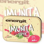24x38g Energit Imunita Vitamin Raspberry Flavor Candies Vit C, made in Czechia
