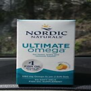 Nordic Naturals Omega-3 690 mg Heart Brain & Immune Health 60 Ct Lemon 04/2025