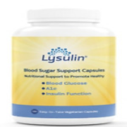 * Lysulin Blood Glucose Sugar Support 180 Capsules #9098