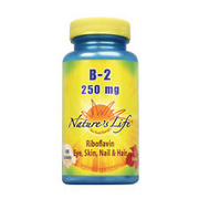 Nature's Life Vitamin B-2 250mg | Healthy Skin & Metabolism | 100ct