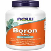 NOW Supplements - Boron 3 mg 250 Capsules