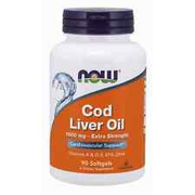 NOW FOODS Cod Liver Oil 1000mg (EPA DHA Vitamin A, D3) 90 Gel Caps FREE SHIPPING