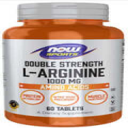 NOW Supplements - Double Strength L-Arginine 1000 mg 60 Tablets by NOW
