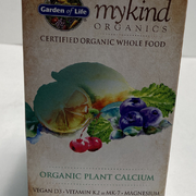 Garden of Life Mykind Organics Plant Calcium 04/26 180ct#7616
