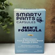 SmartyPants Men's Formula Multivitamin PLUS Omega-3 DHA Capsules 35 Ct ~ NIB
