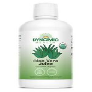 Dynamic Health Organic Aloe Vera Juice Unflavored 32 oz Liquid