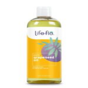 LifeFlo Pure Grapeseed Oil 16 oz Liquid