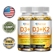 Vitamin K2 (MK7) with D3 5000 IU Supplement, BioPerine Capsules, Immune Health
