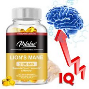 Lion's Mane 2100mg - Brain Booster, Support Focus, Cognition, Memory & Immunity