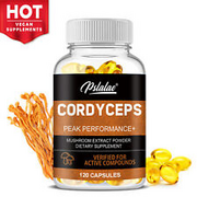 Cordyceps 1000mg - Beta-Glucans - Boost Energy and Immunity Supports, Anti-aging