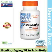 Doctor's Best, Astaxanthin with AstaReal, 6 mg, 90 Veggie Softgels Exp. 10/2026