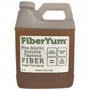 FiberYum by KetoGoods Pre-biotic Tapioca Fiber Syrup - Substitute For Organic &