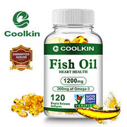 Fish Oil 1200mg - Supports Brain, Heart and Joint Health, Strengthens Immunity