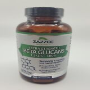 Zazzee Extra Strength 1,3/1,6 Beta Glucans 1000 mg, 100% Glucan Content, 90 caps