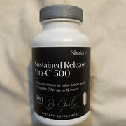 Shaklee Vitamin C Sustained Release Vita-C 500mg *LARGER 180 Tabs Exp 02/26