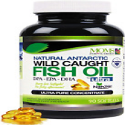 Moms for Nutrition Wild Caught Omega 3 Fish Oil DPA-EPA-DHA 2,900 Milligram Fish