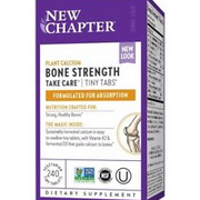 New Chapter Bone Strength Take Care Tiny Tabs - 240 Tablets Tiny Tabs EXP 6-2025