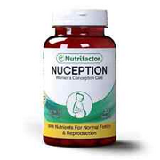 Nutrifactor's NUCEPTION - Fertility and Prenatal Support for Women (Herbal)