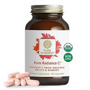 Pure Synergy Pure Radiance C | Organic Vitamin C Capsules | 100% Natural Whole