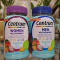 2x Centrum Women Men's Multivitamin Multi daily Tropical Fruit 100 Gummies