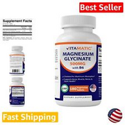 500mg Magnesium Glycinate Tablets - Supports Muscle, Joint & Heart Health - 1...
