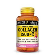 MASON NATURAL Collagen 1500 mg with Vitamin C and Calcium - Healthier Hair Na...