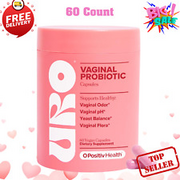 URO Vaginal Probiotics pH Balance, Promote Healthy Odor & Vaginal Flora,60 Count