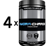(1128 g, 104,73 EUR/1Kg) 4 x (Kaged Muscle Hydra-Charge, Fruit Punch - 282g)