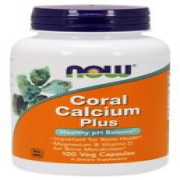 (45g, 397,33 EUR/1Kg) NOW Foods Coral Calcium Plus - 100 vcaps