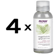 (472 ml, 43,66 EUR/1L) 4 x (NOW Foods Vegetable Glycerine - 118 ml.)