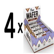 (1920 g, 43,29 EUR/1Kg) 4 x (NanoSupps Protein Wafer (12x40g) Cookies and Cream