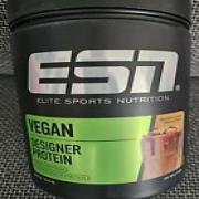 Vegan Designer Protein ESN Salted Caramel Mocca, neu, nur 1 Portion entnommen