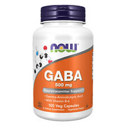 NOW GABA 500MG Gamma-Aminobuttersäure