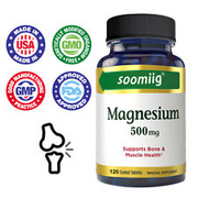 Magnesium 500 Mg Unterstützt Die Knochen- Und Muskelgesundheit