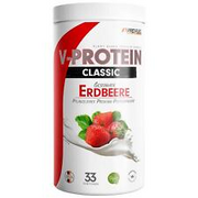 ProFuel veganes V-Protein Pulver, 1000 g Dose, Erdbeere