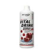 Best Body Nutrition Vital Drink, 1000 ml Flasche, Granatapfel-Cranberry