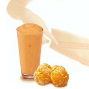 Mandarine Süßmolke Drink Pulver mit Whey Protein
