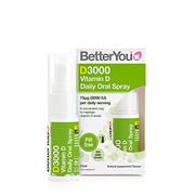 BetterYou D Lux 3000 Oral VIT D3 Spray - 15ml (Pack of 2)