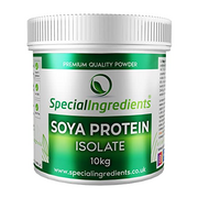 SOYA Protein Isolate Powder 10kg Vegan, Non-GMO, Gluten Free, Lactose Free, Plant Based - Recyclable Container