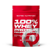 Scitec Nutrition 100% Whey Protein Professional – Enhanced with Extra Amino Acids & Digestive Enzymes – Gluten-Free – Palm Oil Free, 1000 g, Strawberry
