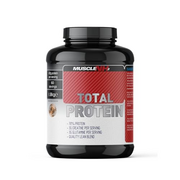 Muscle Nh2 Total Protein, Whey Protein Powder with Creatine Monohydrate and Glutamine Muscle Growth, Chocolate Peanut Butter Flavour, 1.8kg, 60 Servings (Pack of 1)