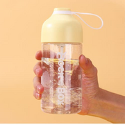 ISTOVO 380Ml Electric Protein Shaker Mixing Cup Automatic Soul Stirring Water Bottle Mixer Single Button Switch Drinkware White