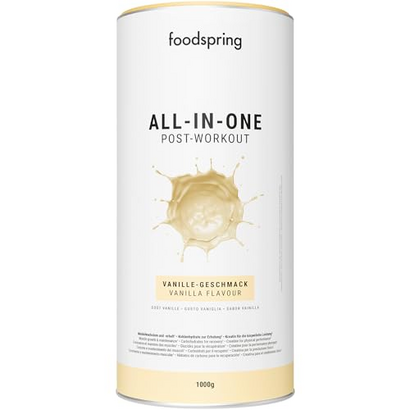 foodspring All-in-One Post-Workout - Vanilla - 1000g
