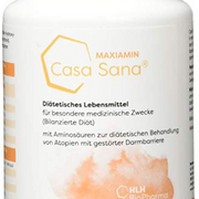 Casa Sana Maxiamin - 80 Kapseln - Aminosäuren - BCAA - Für Sportler oder zum Aufbau der Darmschleimhaut, Weiß