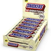 Snickers Hi-Protein White Bar 12x57g - Proteinriegel - 20g Protein - weiße Schokolade