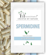 SPERMIDIN - Forest Vitamin - SPERMIDINE 60 Kapseln - L-Carnitin-Weinsäure - Antioxidans - Unterstützung des Immunsystems - Unterstützung des gesunden Alterns - Gesundheit und Schönheit