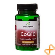 SWANSON Coenzyme Q10 COQ10 30mg 60 Capsules Cardiovascular Health Supplement