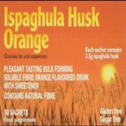 Ispaghula Husk Orange Drink Sachets Natural Digestive 30 Sachets X 3 (90)