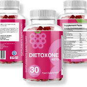 DIETOXONE - Ketone Advanced Weight Loss Fat Burner - 30 Keto Gummies - 1 Bottle