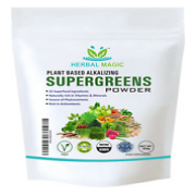 Herbal Magic's Natural Alkalizing Super Green Powder, 25 Superfood Herbs